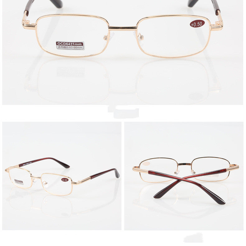 Glass Presbyopic Glasses High-definition Glass Lenses For Men And Women
