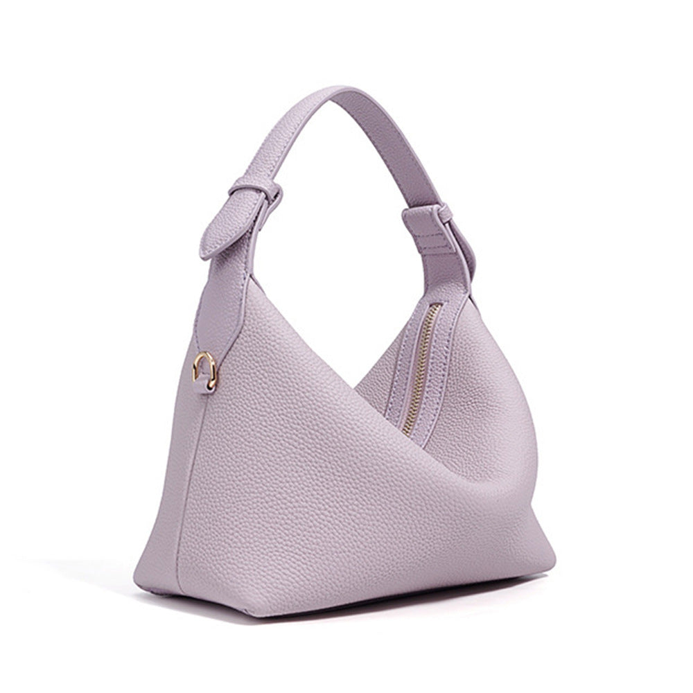 Genuine Leather Bag Advanced Sense All-match Commute Women's Cross-body Bag