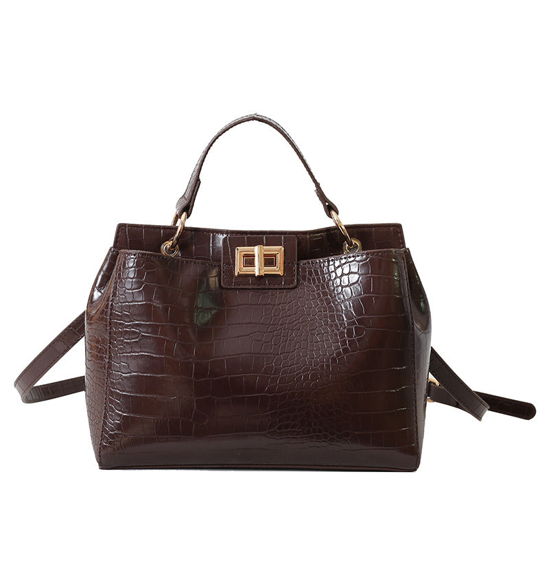 New Fashion Minority Design Retro Handbag Shoulder Western Style Messenger Bag