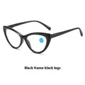 New Fashion Cat Eye Printed Anti-blue Light Reading Glasses For Men And Women