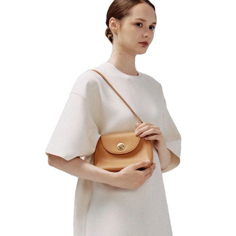 Fashion Special-interest Litchi Grain All-match Crossbody Bag