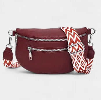 Wide Shoulder Strap Large Capacity Saddle Bag